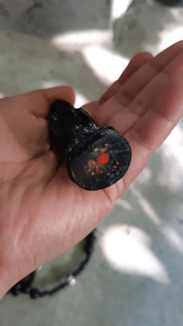 Chapelet Santa Muerte negra