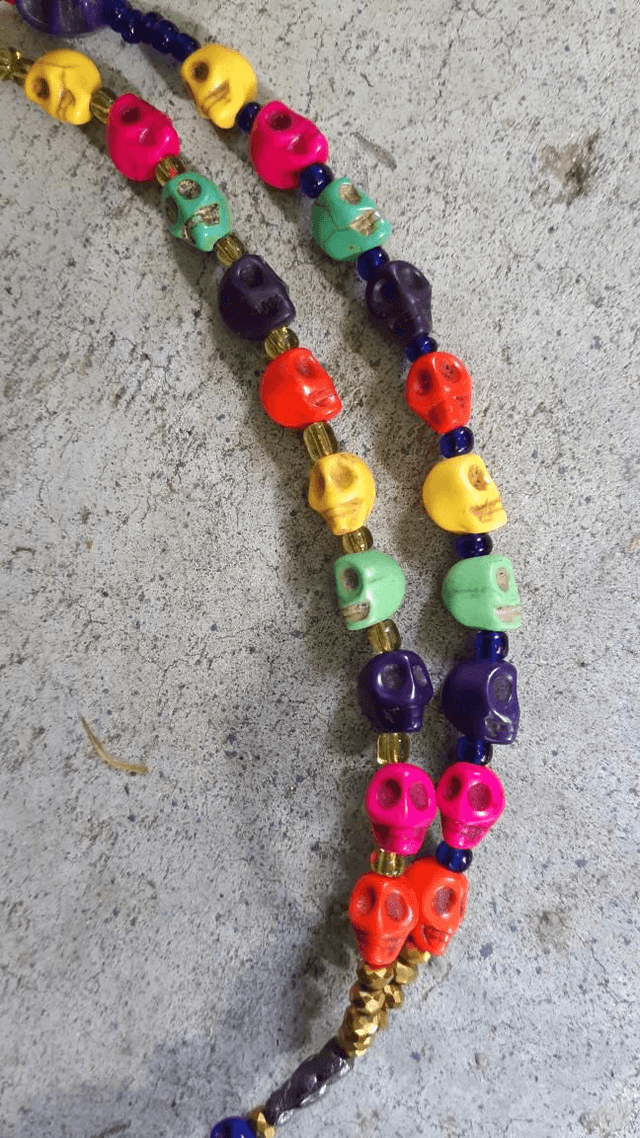 Chapelet Santa Muerte 7 pouvoirs