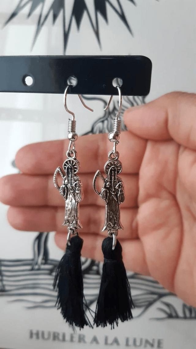 Boucles d'oreilles Santa Muerte