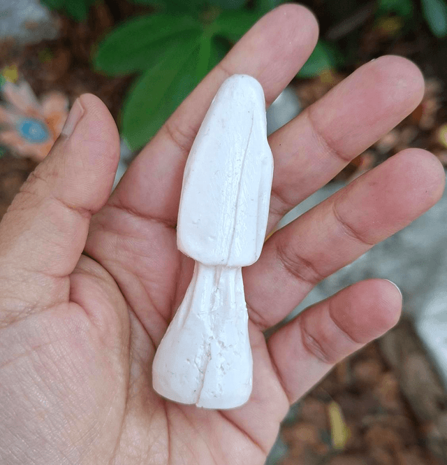 Statuette Santa Muerte blanche