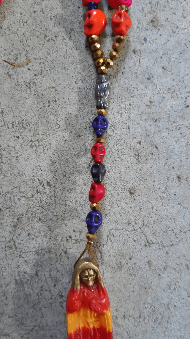 Chapelet Santa Muerte 7 pouvoirs