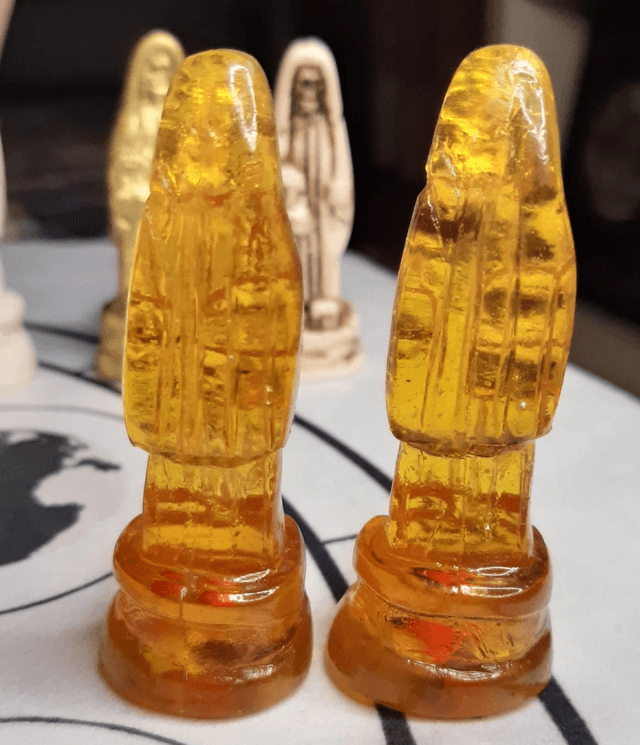 Santa muerte ambrée