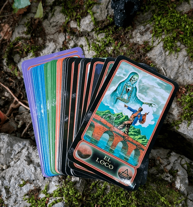 El tarot de la Santa Muerte 