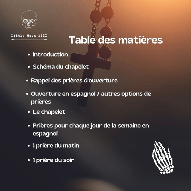 Guide du chapelet de la Santa Muerte (numérique)