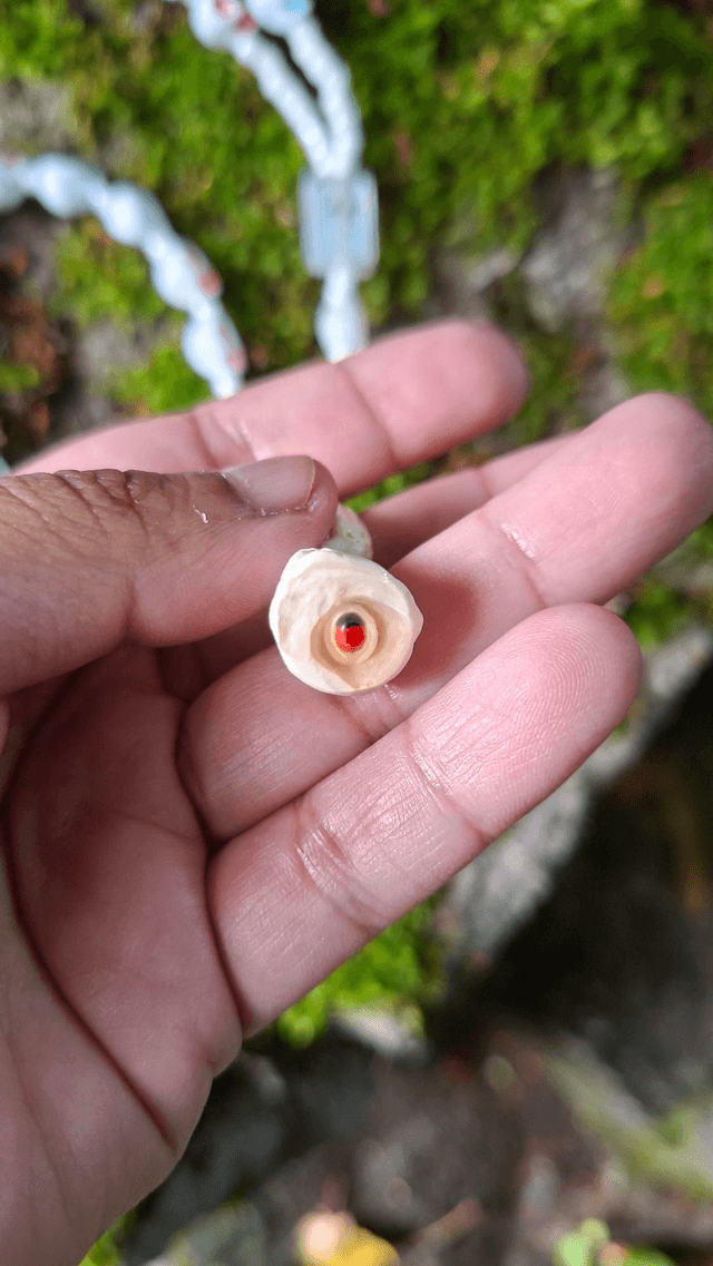 Chapelet Santa Muerte blanca
