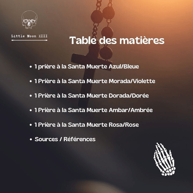 Guide du chapelet de la Santa Muerte (numérique)