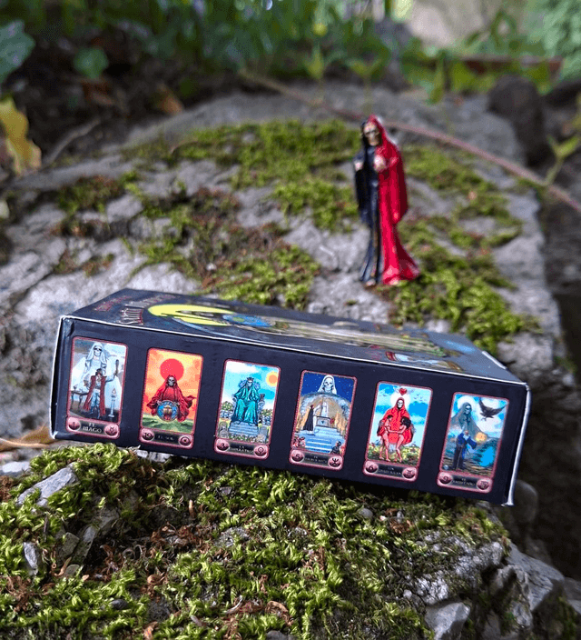 El tarot de la Santa Muerte 