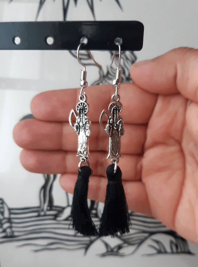 Boucles d'oreilles Santa Muerte