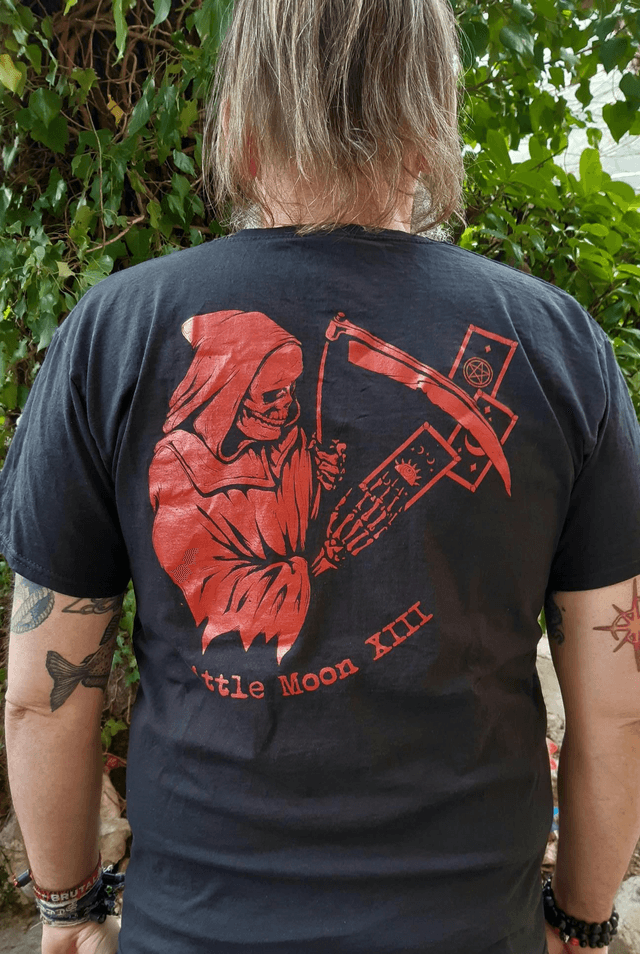 Tshirt Little Moon XIII logo cartes